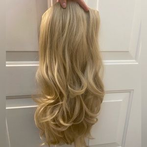 Real human hair extension